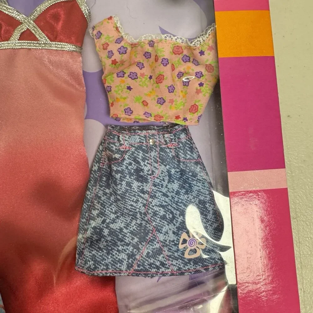 Vintage 2000 Mattel Barbie Fashion Avenue 6 Complete Fashions #68073‎ NIB  NOS